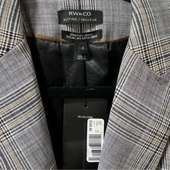 RW&CO - Plaid Blazer - Picture 4 of 4